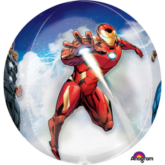 Avengers Clear Round Foil Balloon