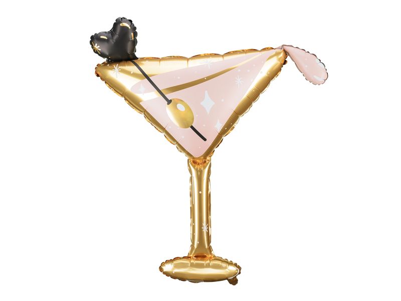 Cocktail Glass Foil Balloon