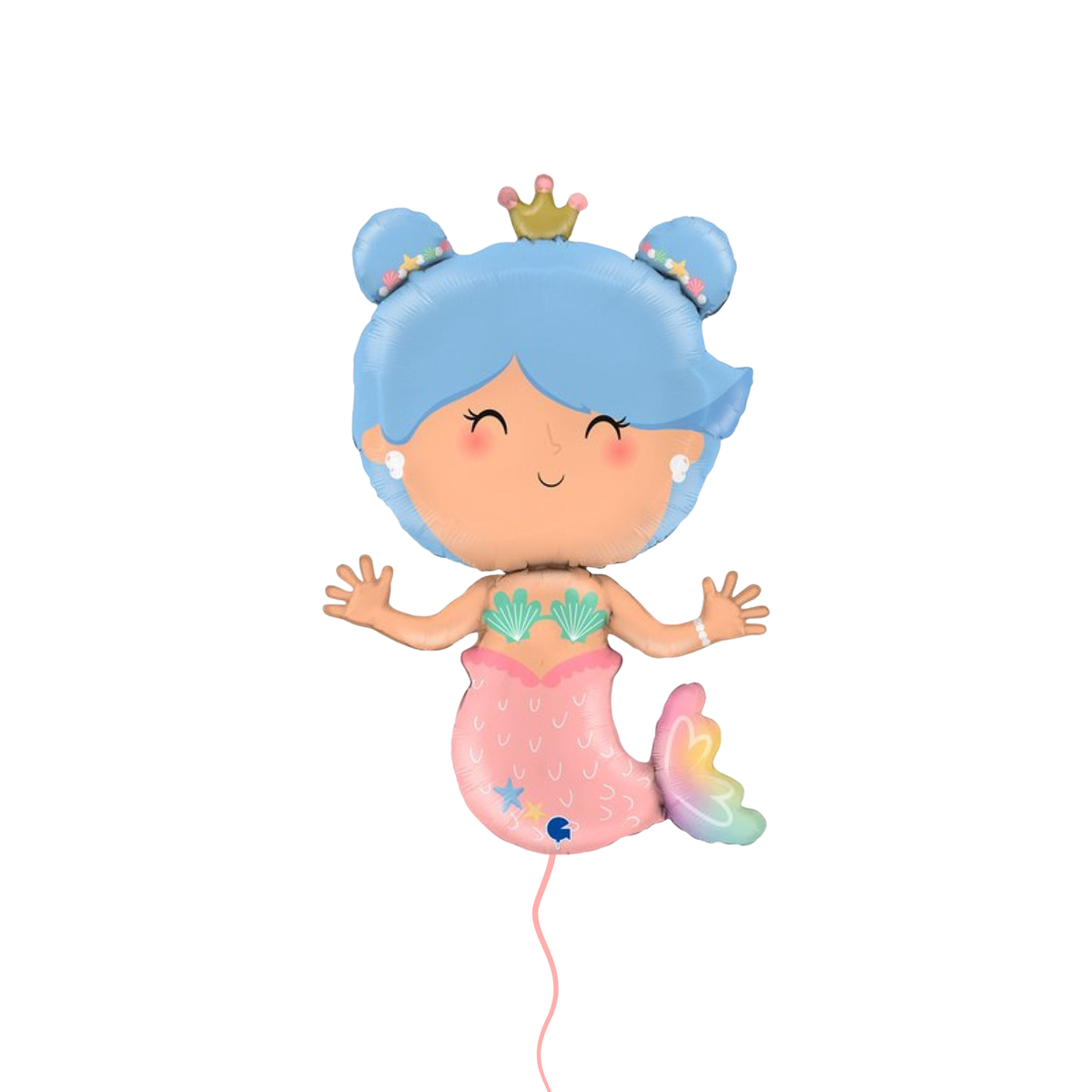 Mermaid Girl Foil Balloon