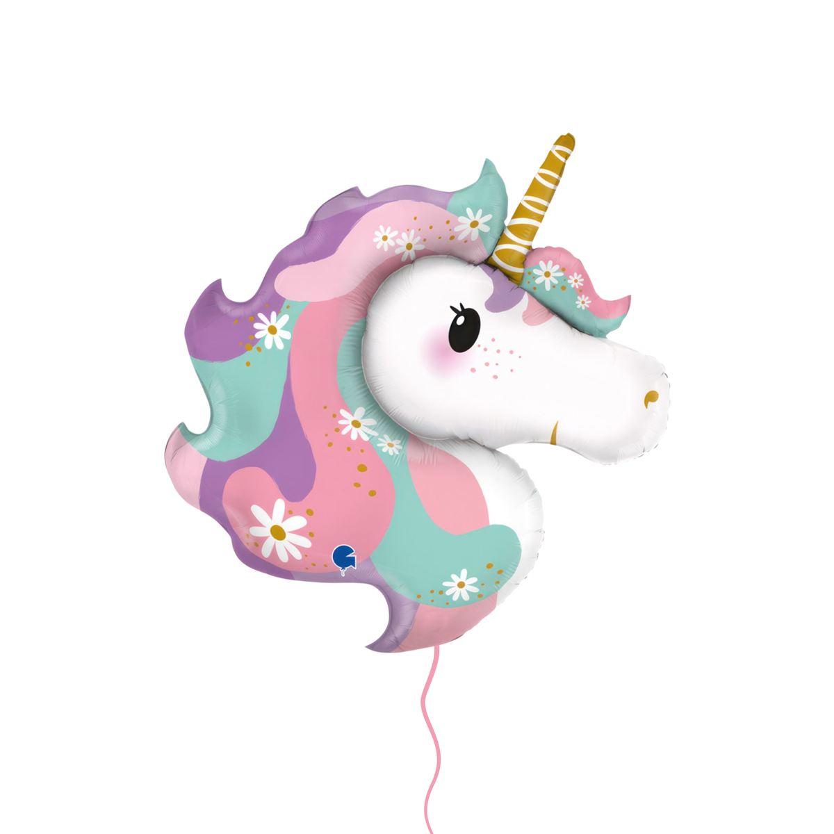 Unicorn Daisy Foil Balloon