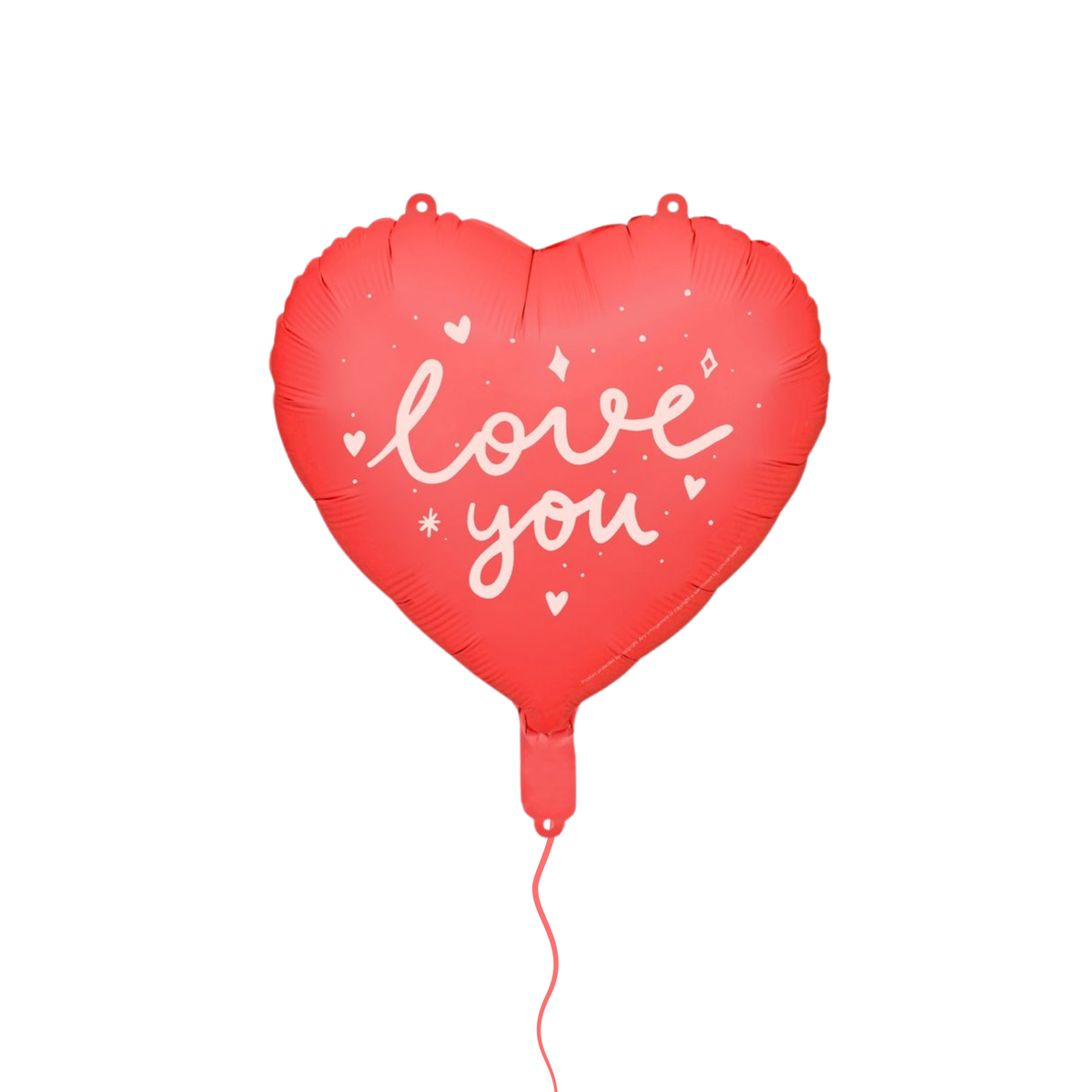I Love You Foil Balloon