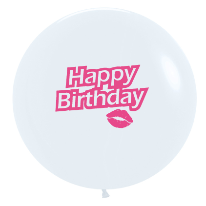 Happy Birthday Barbie Balloon