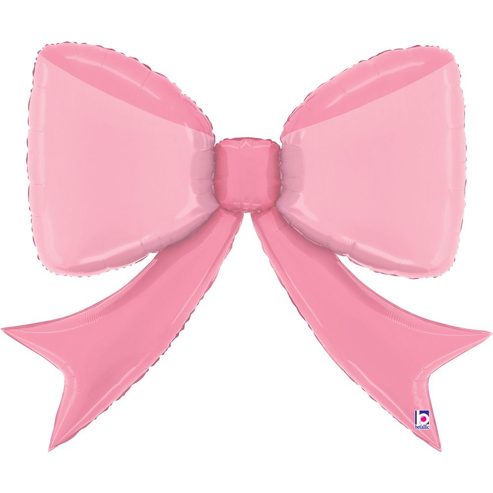 Pretty Pink Bow Foil Balloon