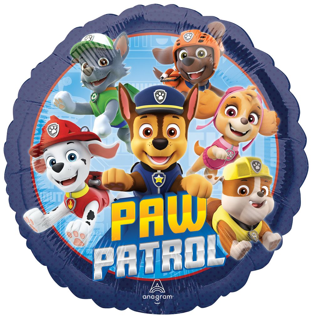 Paw Patrol Group Foil Balloon