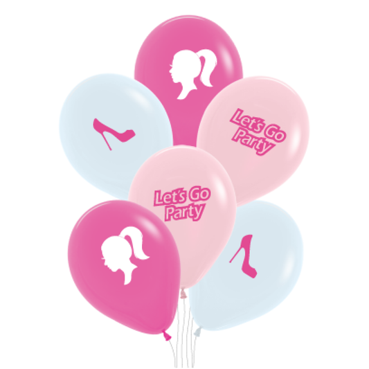 Pretty in Pink Latex Balloons