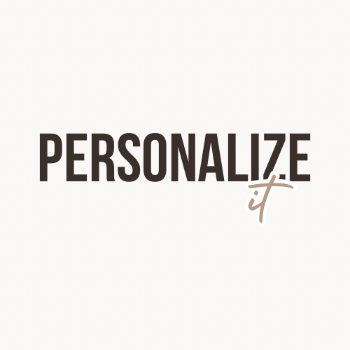 Personalize It
