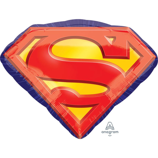 Superman Emblem Foil Balloon
