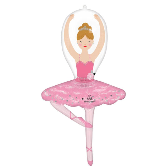 Ballerina Foil Balloon