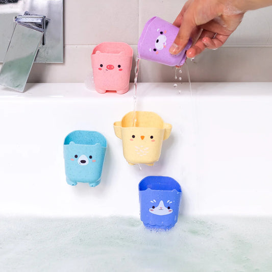 Bath Toy - Animal Cups