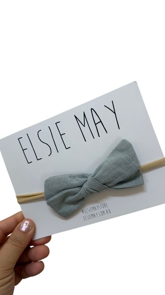 Bow Headband Green