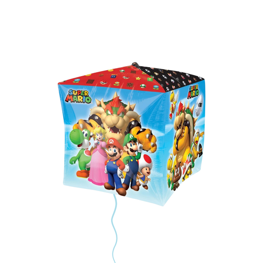 Super Mario Cube Foil Balloon