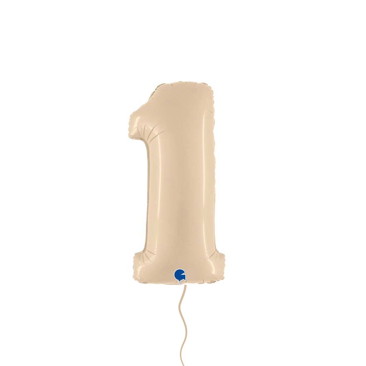 Nude Number Foil Balloon