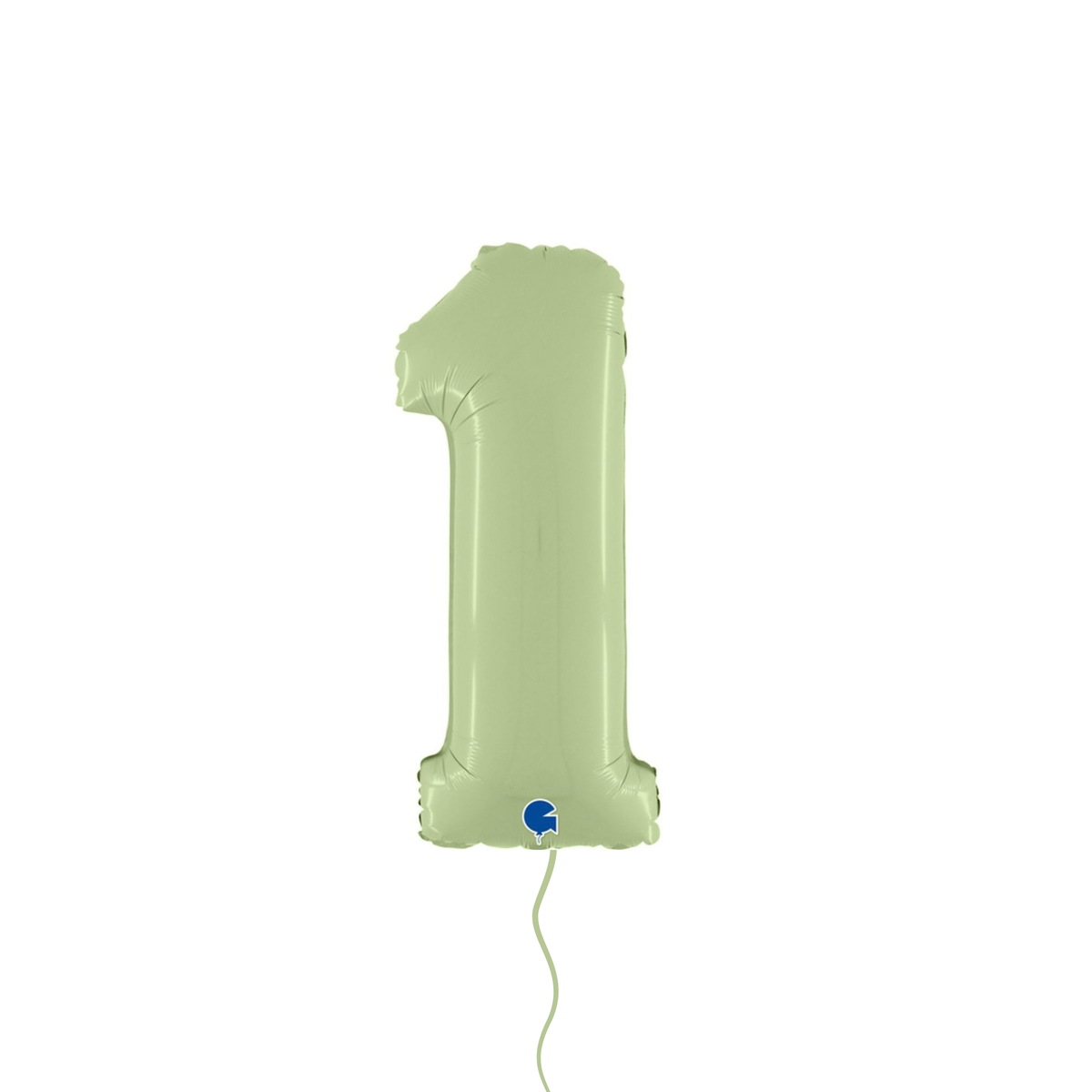Green Number Foil Balloon