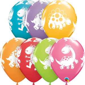 Cute Dinosaur Latex Balloons