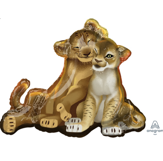 Lion King Simba Nala Foil Balloon