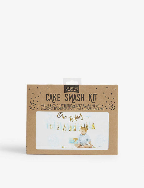 1st Birthday Cake Smash Kit Blue