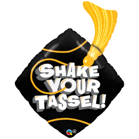 Shake Your Tassel! Foil Balloon