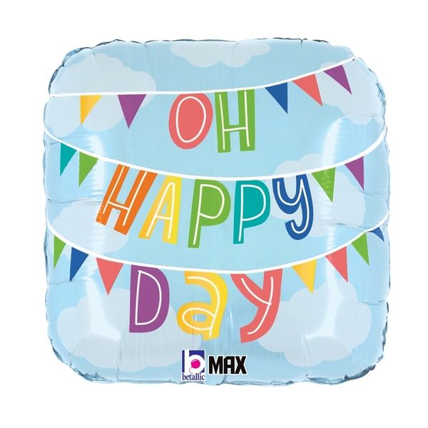 Oh Happy Day Foil Balloon