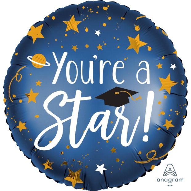 Graduate - You're a Star! Foil Balloon