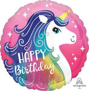 Pretty Unicorn Foil Balloon