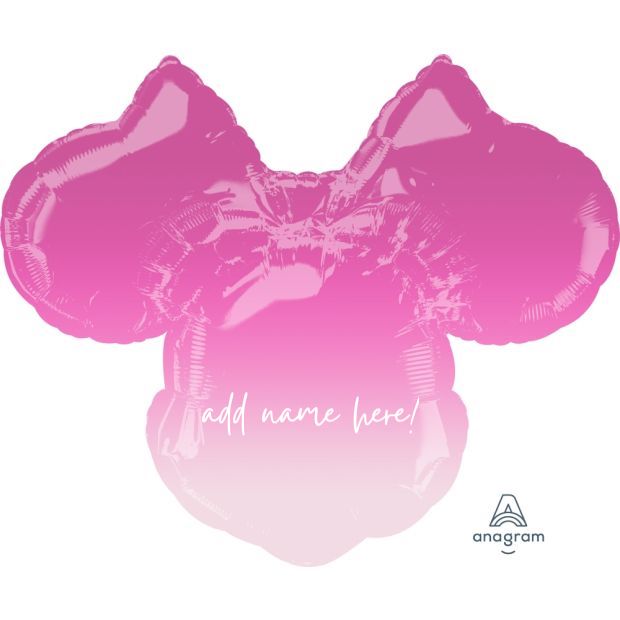 Minnie Ombre Foil Balloon