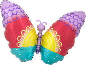 Lovely Butterfly Foil Balloon
