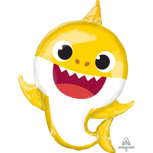 Baby Shark Yellow Foil Balloon