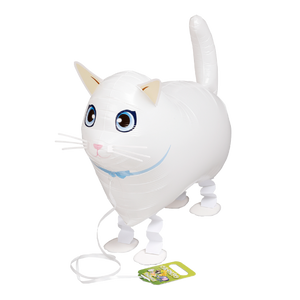 Walking Cat Foil Balloon