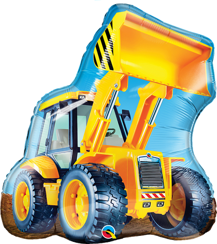 Construction Truck Foil Balloon
