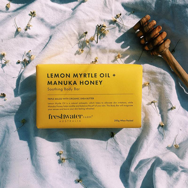 Body Bar - Lemon myrtle oil + manuka honey