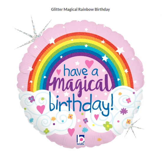 Magical Birthday Foil Balloon