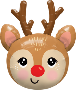 Rudolf the Reindeer Foil Balloon