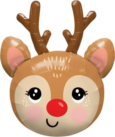 Rudolf the Reindeer Foil Balloon