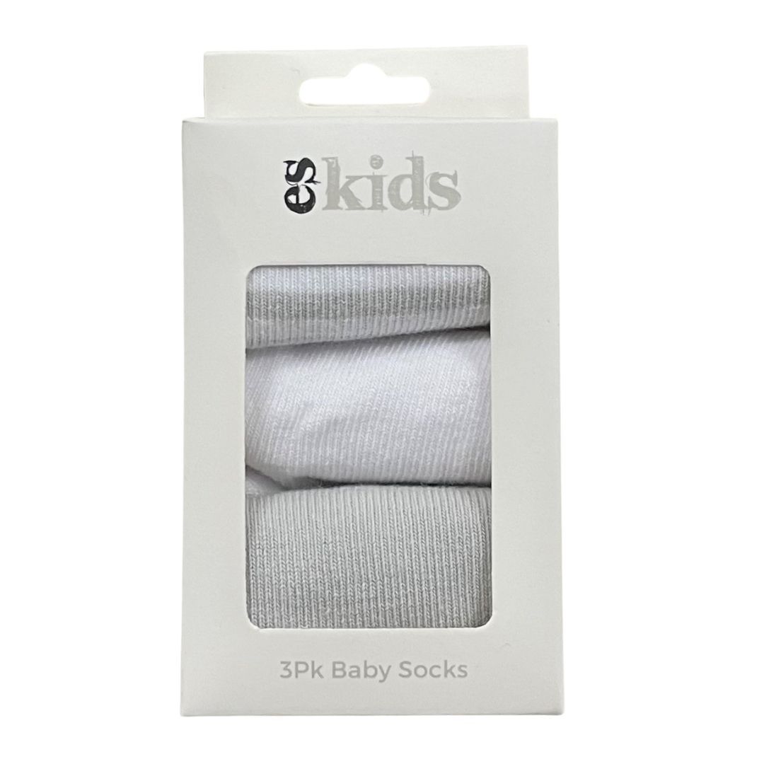 3pk Baby Socks