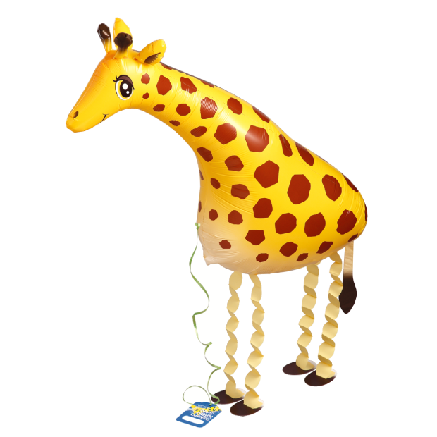 Walking Giraffe Foil Balloon