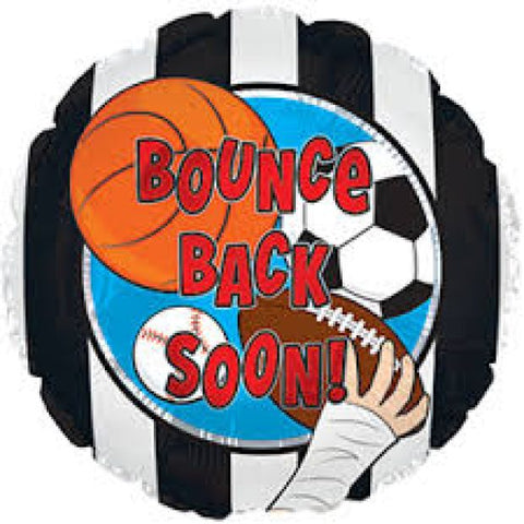 Get Well - Bounce Back Soon Foil Balloon