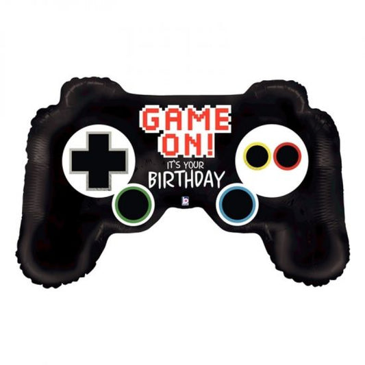 Game ON Controller Foil Balloon