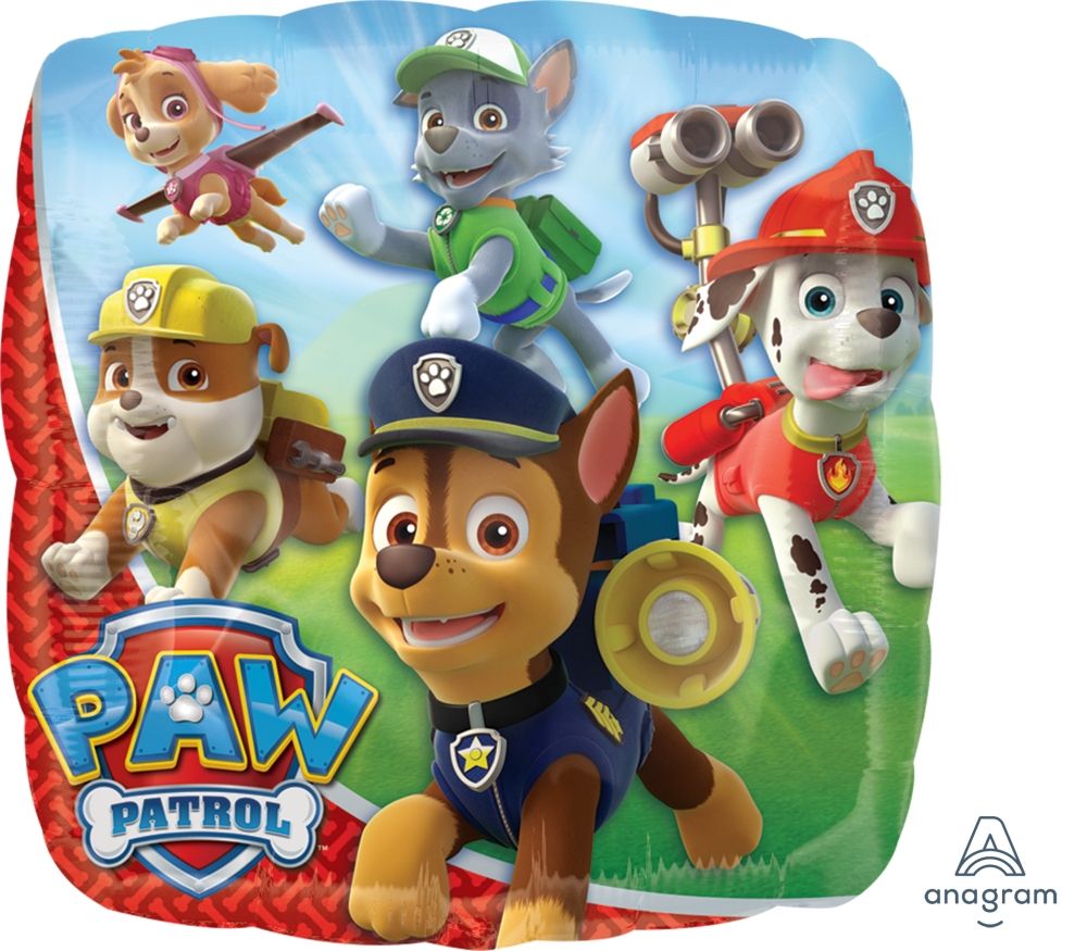 Paw Patrol Pups Foil Balloon