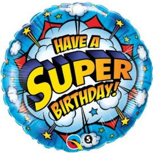 Super Birthday Foil Balloon