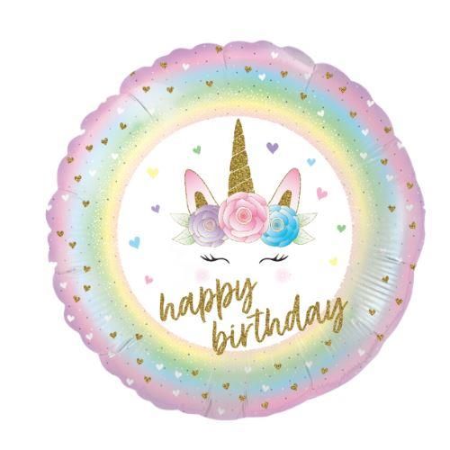Sweet Unicorn Foil Balloon